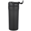 Additional Image 3 - a black water bottle with a lid