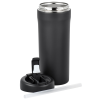 Additional Image 5 - a black and silver thermos