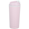 Additional Image 1 - a pink cup with a white lid