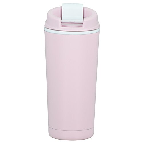Additional Image 4 - a pink and white tumbler