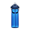 Additional Image 1 - a blue water bottle with a blue lid