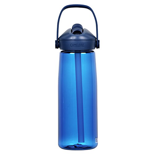 Additional Image 2 - a blue water bottle with a handle