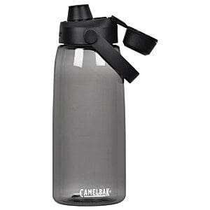 Additional Image 4 - a grey water bottle with a black lid