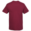 a red shirt on a white background