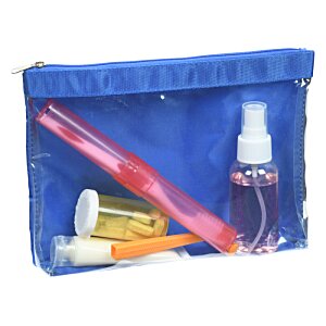 Additional Image 1 - a blue bag with a spray bottle and other objects