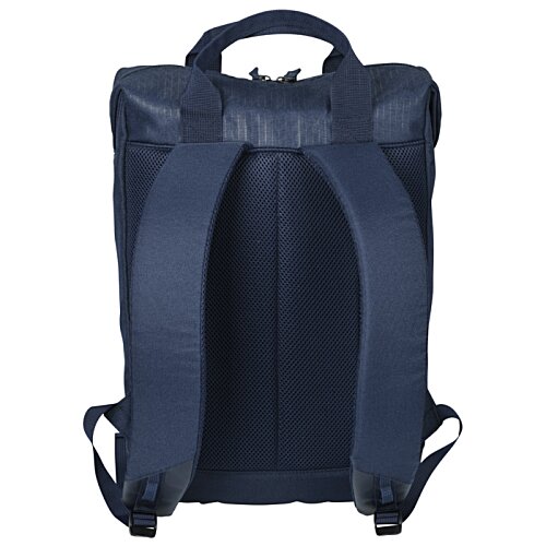 Additional Image 3 - a blue backpack with straps