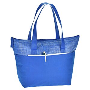Additional Image 2 - a blue bag with a zipper