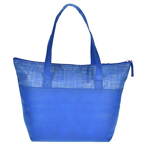 Additional Image 3 - a blue bag with a handle