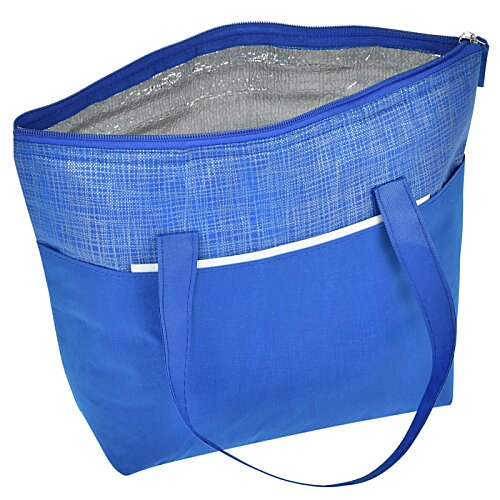 Additional Image 4 - a blue bag with a handle