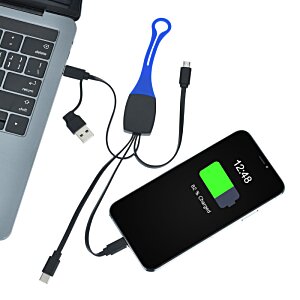 Additional Image 1 - a black rectangular object with a green light on it next to a laptop