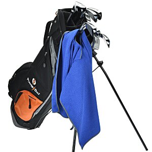 Additional Image 1 - a blue and black bag on a tripod