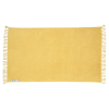 a rectangular yellow rectangular object