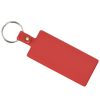 a red rectangular key chain