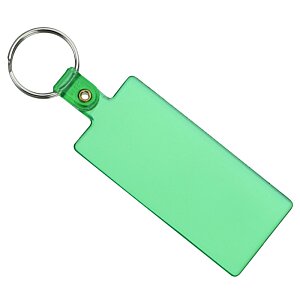 Additional Image 1 - a green rectangular key chain