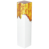 Additional Image 1 - a white rectangular object with gold paint on it