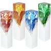 Additional Image 2 - a group of white pillars with different colored stones