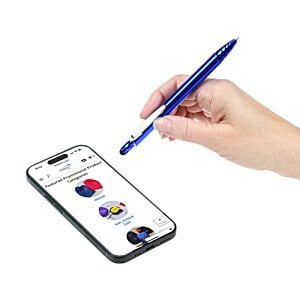 Additional Image 4 - a hand holding a pen over a cell phone