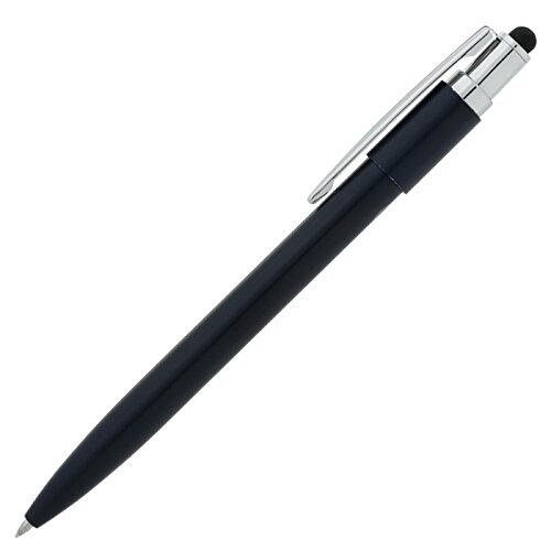 Additional Image 1 - a black pen with silver cap