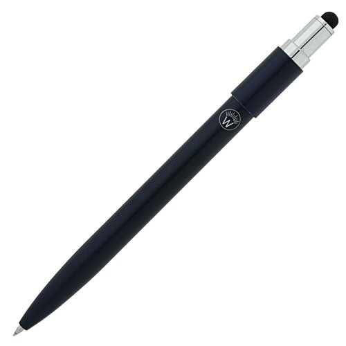 Additional Image 3 - a black pen with a silver cap