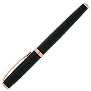 a black and gold pen