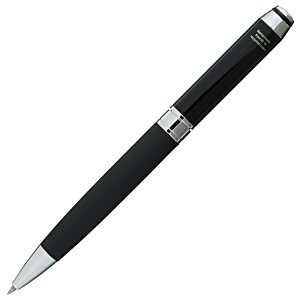 Additional Image 3 - a black pen with a silver cap