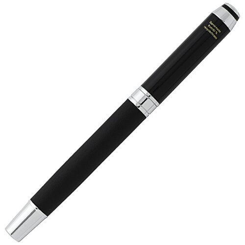 Additional Image 3 - a black and silver pen
