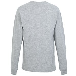 Additional Image 1 - a grey long sleeved shirt