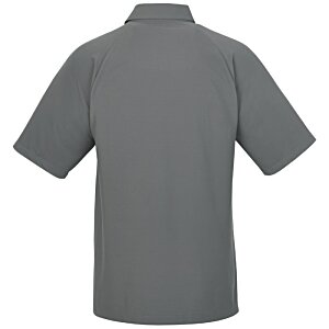 Additional Image 1 - a grey shirt with a short sleeve