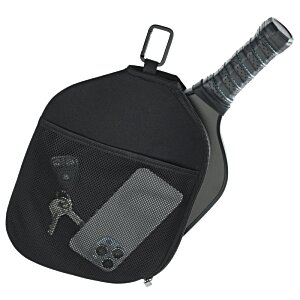 Additional Image 2 - a black bag with a handle and a phone