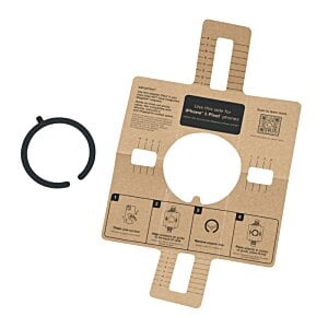 Additional Image 7 - a brown piece of paper with a circle