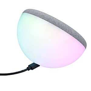 Additional Image 4 - a round light with a black cord