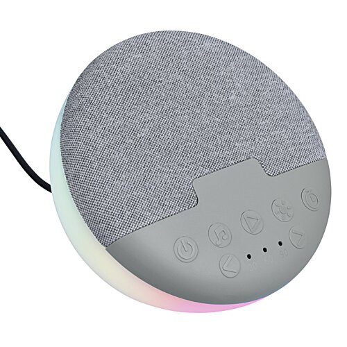 Additional Image 3 - a round grey object with a black cord