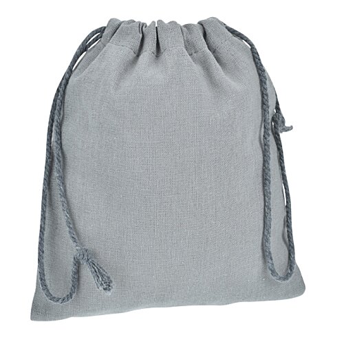 Additional Image 1 - a grey bag with drawstring