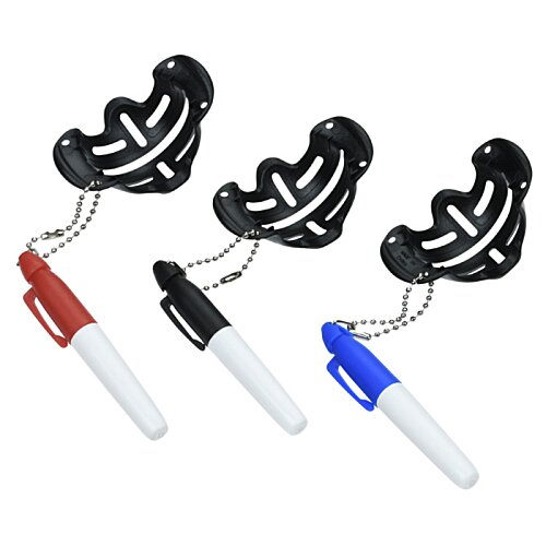 Additional Image 4 - a group of markers with a white marker in the middle