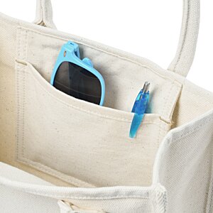 Additional Image 2 - a white bag with a blue object in it