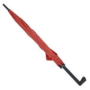 Additional Image 1 - a red umbrella with a black handle