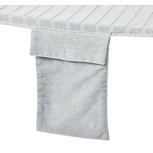 Additional Image 1 - a white towel on a table