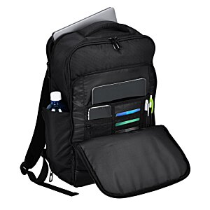 Additional Image 1 - a black backpack with a pocket