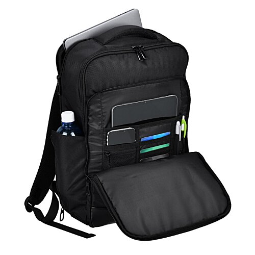 Additional Image 1 - a black backpack with a pocket