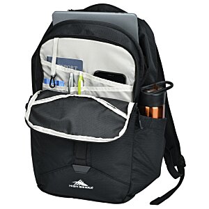 Additional Image 1 - a black backpack with a pocket