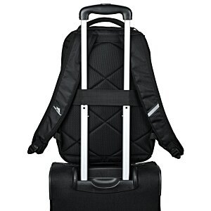 Additional Image 3 - a black jacket with silver poles