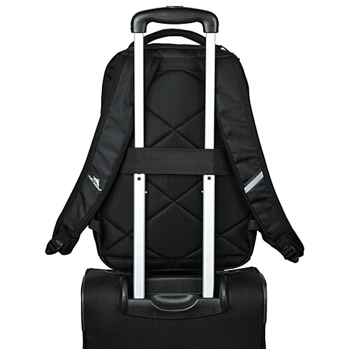 Additional Image 3 - a black jacket with silver poles