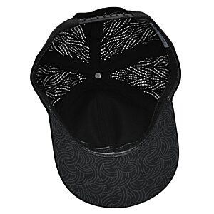 Additional Image 5 - a top view of a black hat