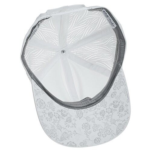 Additional Image 7 - a white hat with a black visor