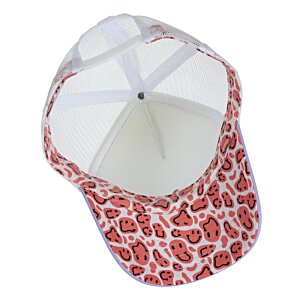 Additional Image 6 - a red and white hat