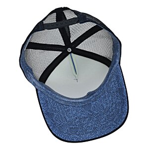 Additional Image 7 - a blue hat with black straps