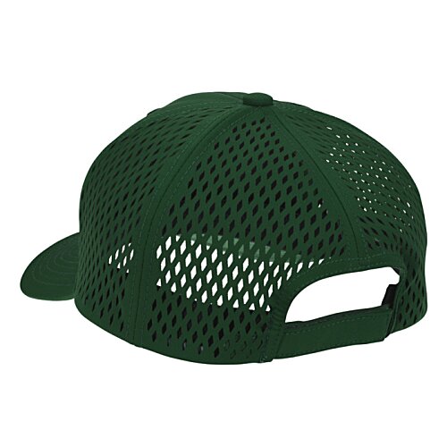 Additional Image 1 - a green hat with a mesh back