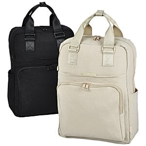 Additional Image 3 - a black and white backpack
