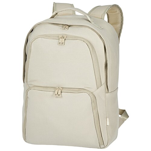 Additional Image 1 - a white backpack with pockets