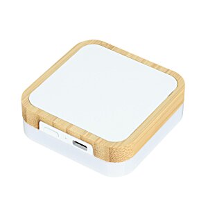 Additional Image 1 - a white square object with a yellow border